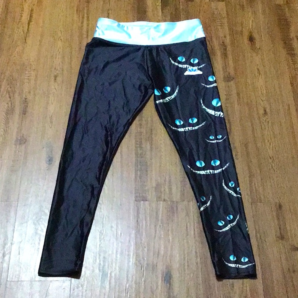 Lotus Leggings🐱Cheshire Cat Sz Lg kids